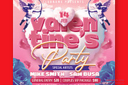 Valentines Day Party Flyer Template, a Flyer Template by Satgur Graphic Design (Thumbnail 1 of 6)
