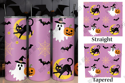 Halloween 20oz Tumbler Wrap