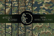 Green army camo patterns, Seamless, a Pattern Graphic by Monkey Business (Thumbnail 1 of 7)
