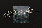 Million Signatures Font, a Script Font by HIRO.std (Thumbnail 3 of 10)