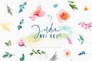 Jardin Del Sol - Watercolor Floral S, an Illustration by SmallHouseBigPony (Thumbnail 12 of 13)