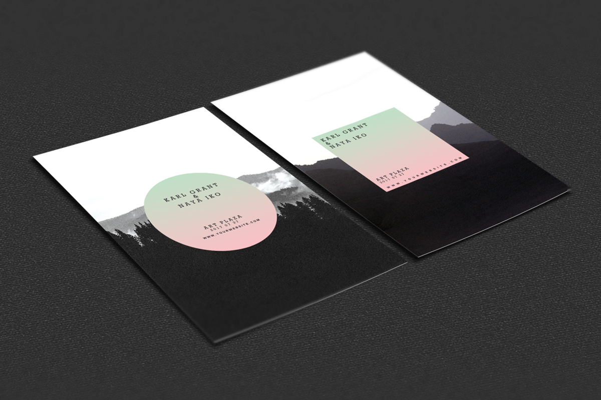 2in1 MINIMAL Flyer Template, a Flyer Template by WG DESIGN (Photo 2 of 5)