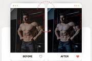 Gym lightroom presets Gym filter, a Preset Add-On by presetsroom (Thumbnail 10 of 13)