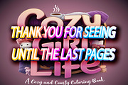 Cozy Girl Life A Cozy & Comfy Color, an Animal Illustration by Printable Design Store (Thumbnail 4 of 4)