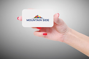 68% Off Mountain - Logo Design