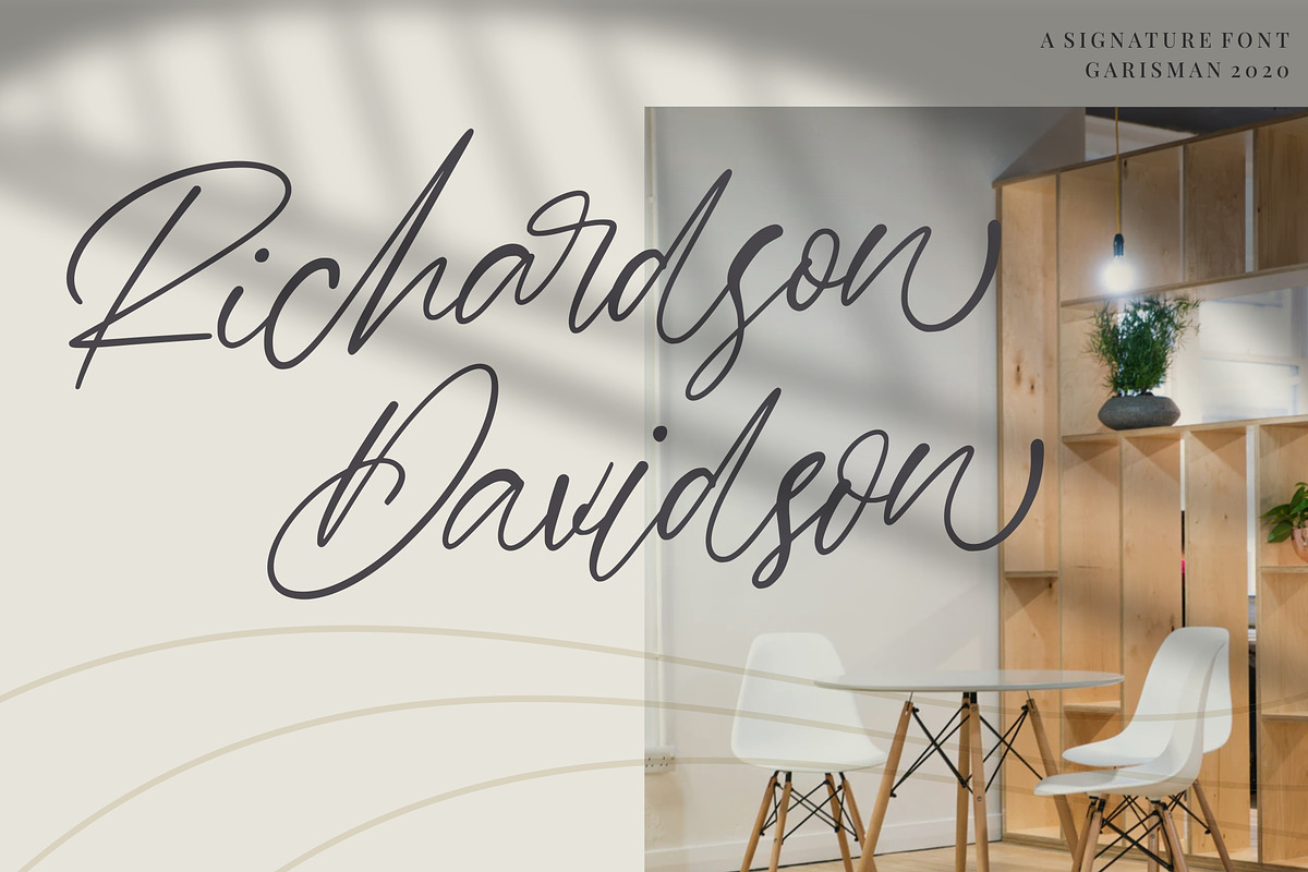 Barnett | New Signature Font preview 2