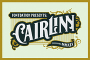 Cairlinn | Vintage Font, a Serif Font by Twicolabs Fontdation (Thumbnail 1 of 10)