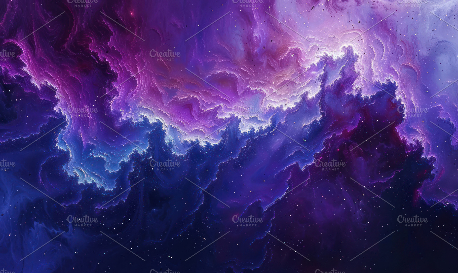 Abstract cosmic marble with swirls o, a Photo by LOGOCREATIVE
