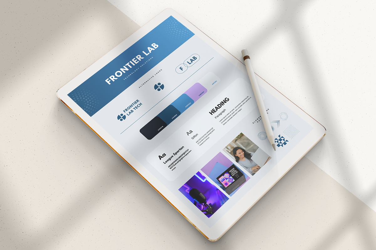 Tech & SaaS Brand Board, a Branding & Logo Template by Creatif Foundry (Photo 6 of 6)