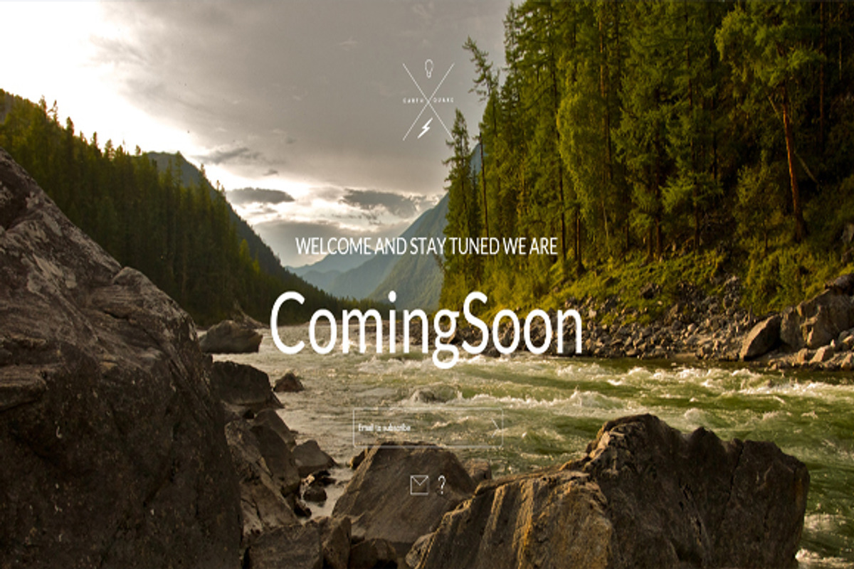 Freeland Coming Soon Template, a Landing Page Template by earthquake (Photo 2 of 5)