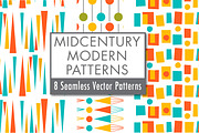 Midcentury Modern Retro Design Kit, a Pattern Graphic by Pacific Modern Art (Thumbnail 3 of 89)