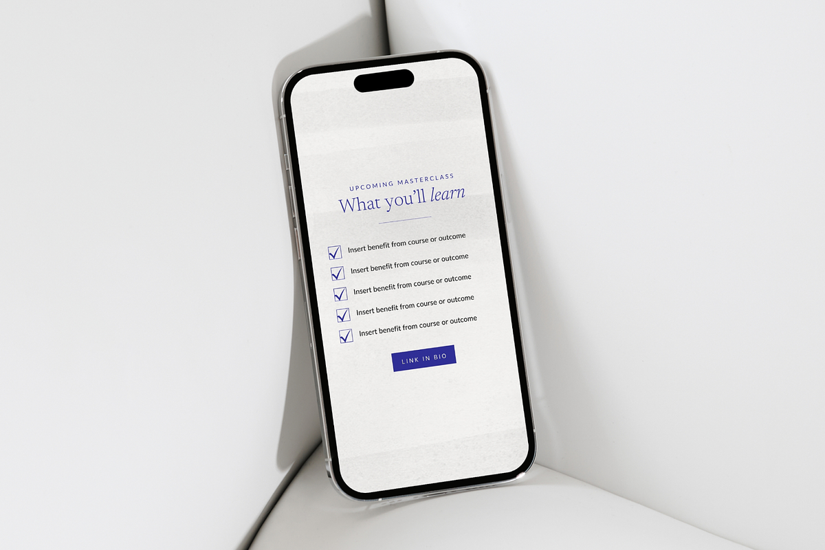 Indigo Social Media Canva Templates preview 3