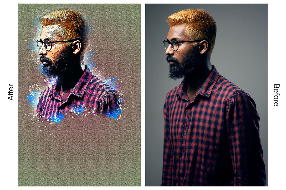 Quick Comic Photoshop Action, an Action Add-On by Presets Pond (Photo 5 of 10)