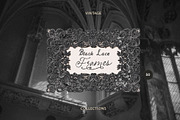 Vintage Black Lace Frames & Doilies, an Object Graphic by Lana Elanor (Thumbnail 20 of 20)