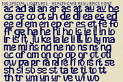 Healthcare Resilience Font, a Script Font by 177Studio (Thumbnail 7 of 8)