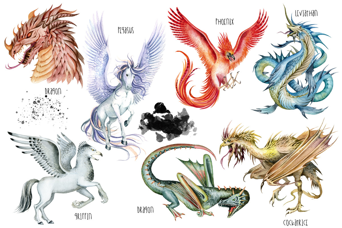 Mythological Creatures - Pegasus, an Illustration by SimpleWishesArt