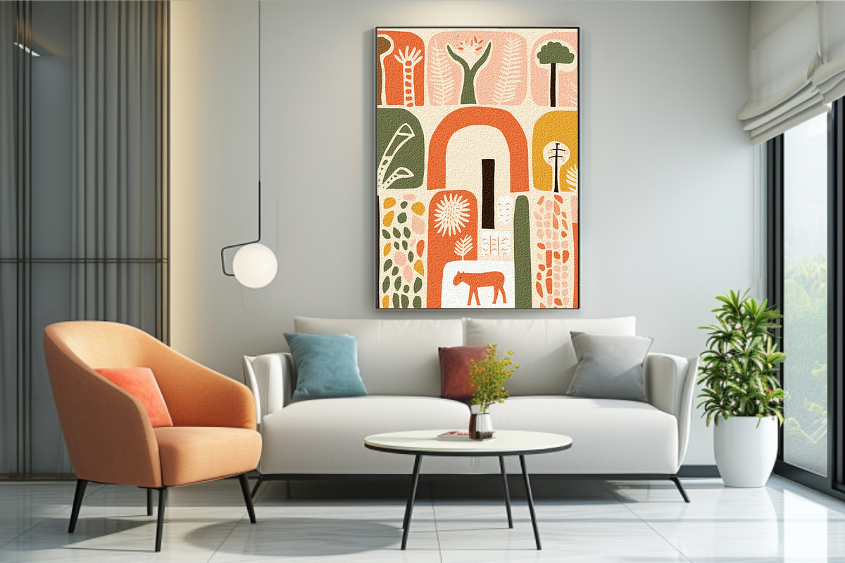 11 boho warm decoration art print, a Decorative Illustration by ARTOZEN DIGITAL (Photo 4 of 9)