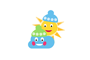 Collection of 10 weather flat icons, an Illustration by Marian Kadlec (Thumbnail 5 of 5)