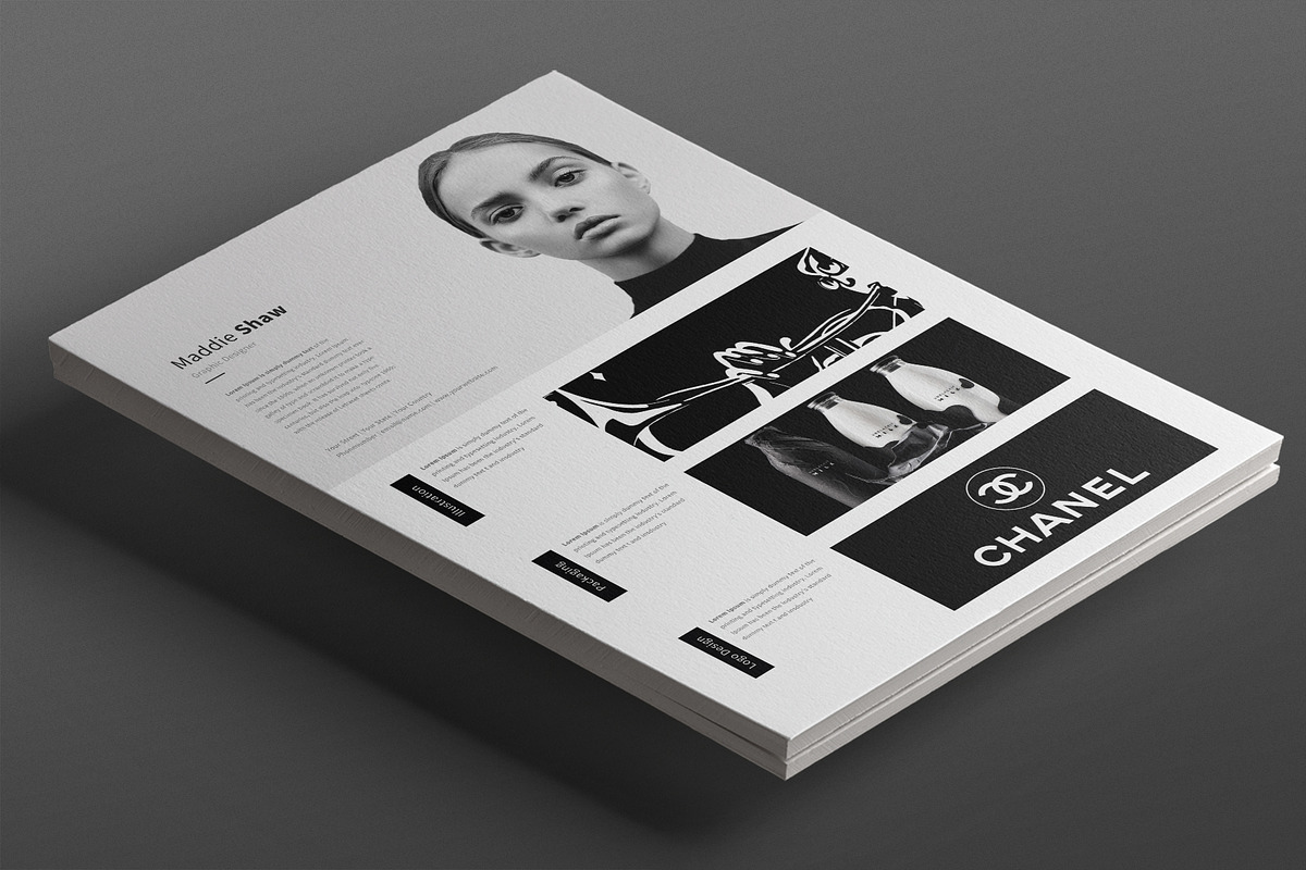 Antares Resume Template, a Resume Template by Nina Shaw (Photo 6 of 9)