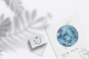 Blue MOON watercolor, an Object Illustration by LeriaArt watercolor (Thumbnail 2 of 8)
