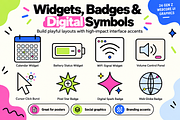 24 Gen Z Webcore UI Graphics, an Object Graphic by Designs24hr (Thumbnail 6 of 7)