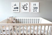 Winter quotes & animals, cards., an Animal Illustration by Designwork (Thumbnail 12 of 23)
