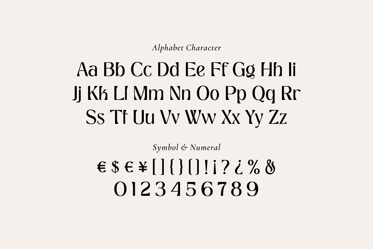 Mode Court - Aesthetic Font, a Serif Font by Fype Co. (Photo 5 of 5)