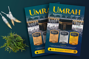 Hajj Umroh Flyer Template Flyer