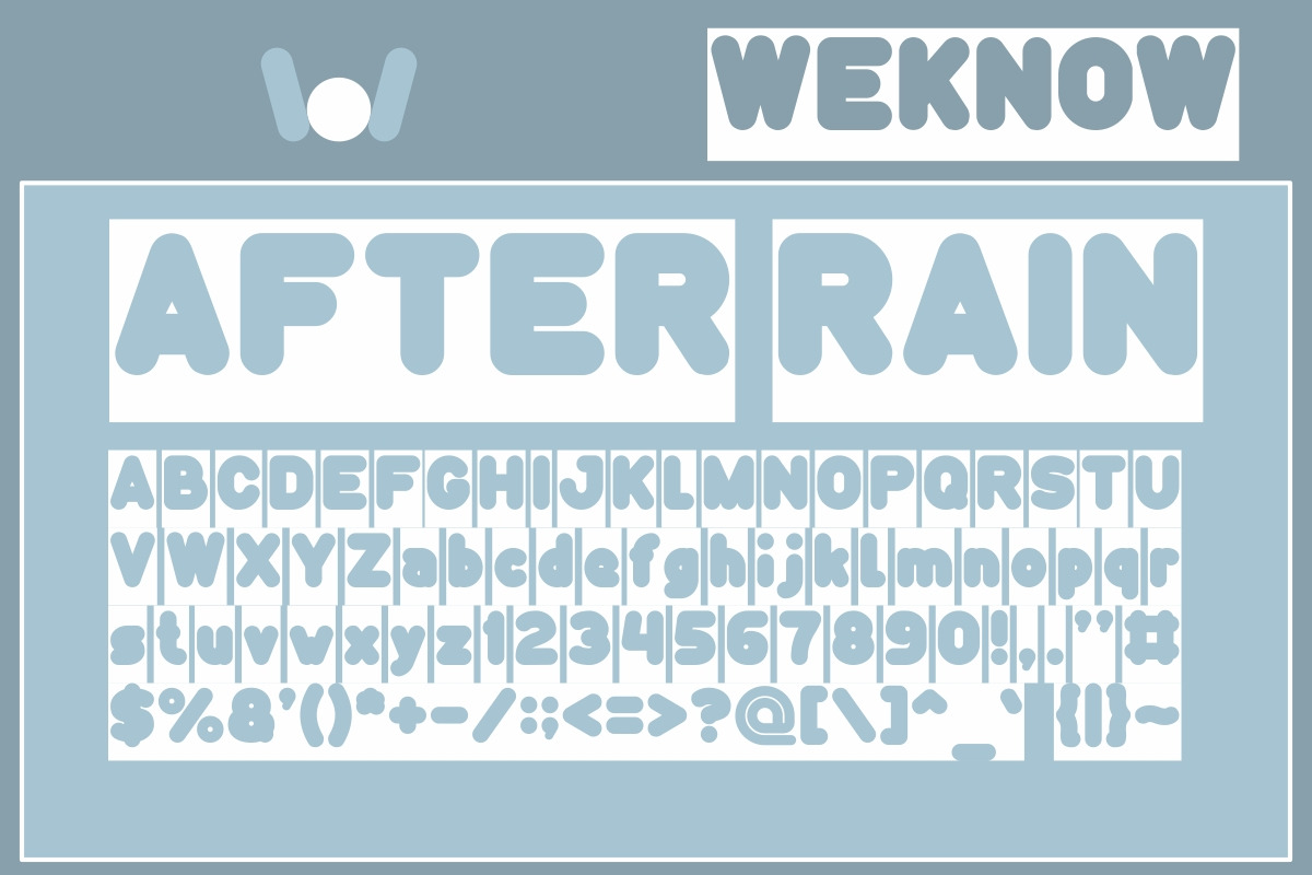 funny and cute font preview 4