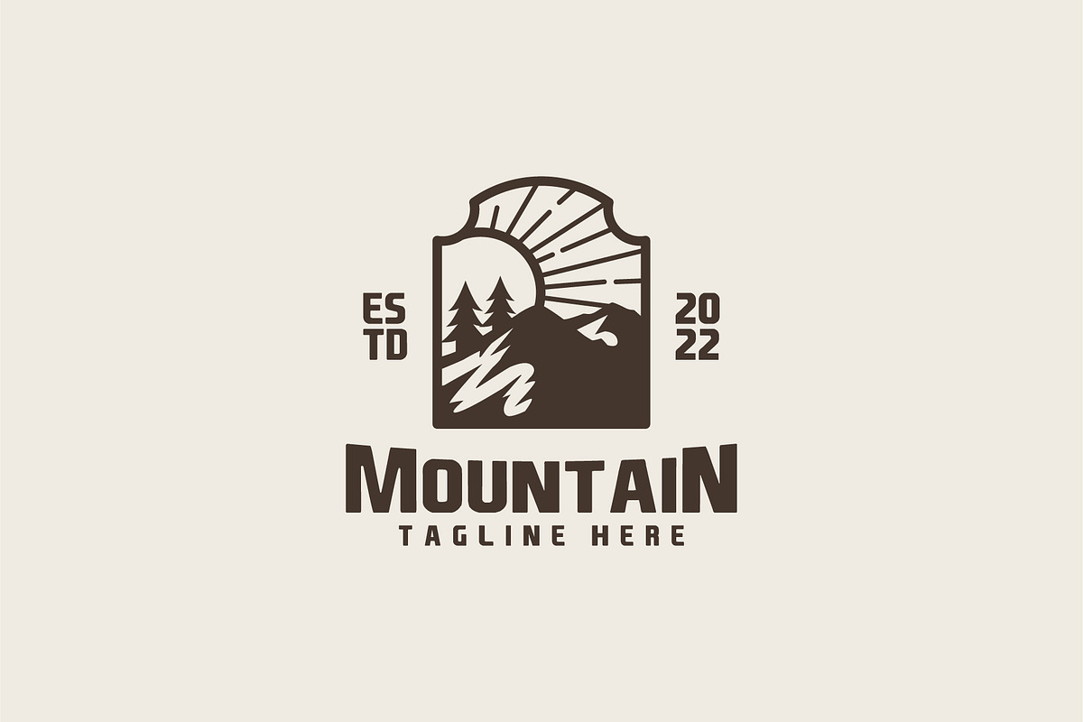 Mountain Logo Outdoor Adventure, a Branding & Logo Template by Guna Studio (Photo 17 of 18)
