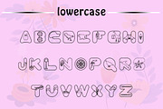 Alpa AZ Font, a Sans Serif Font by Actual Pixel (Thumbnail 2 of 4)