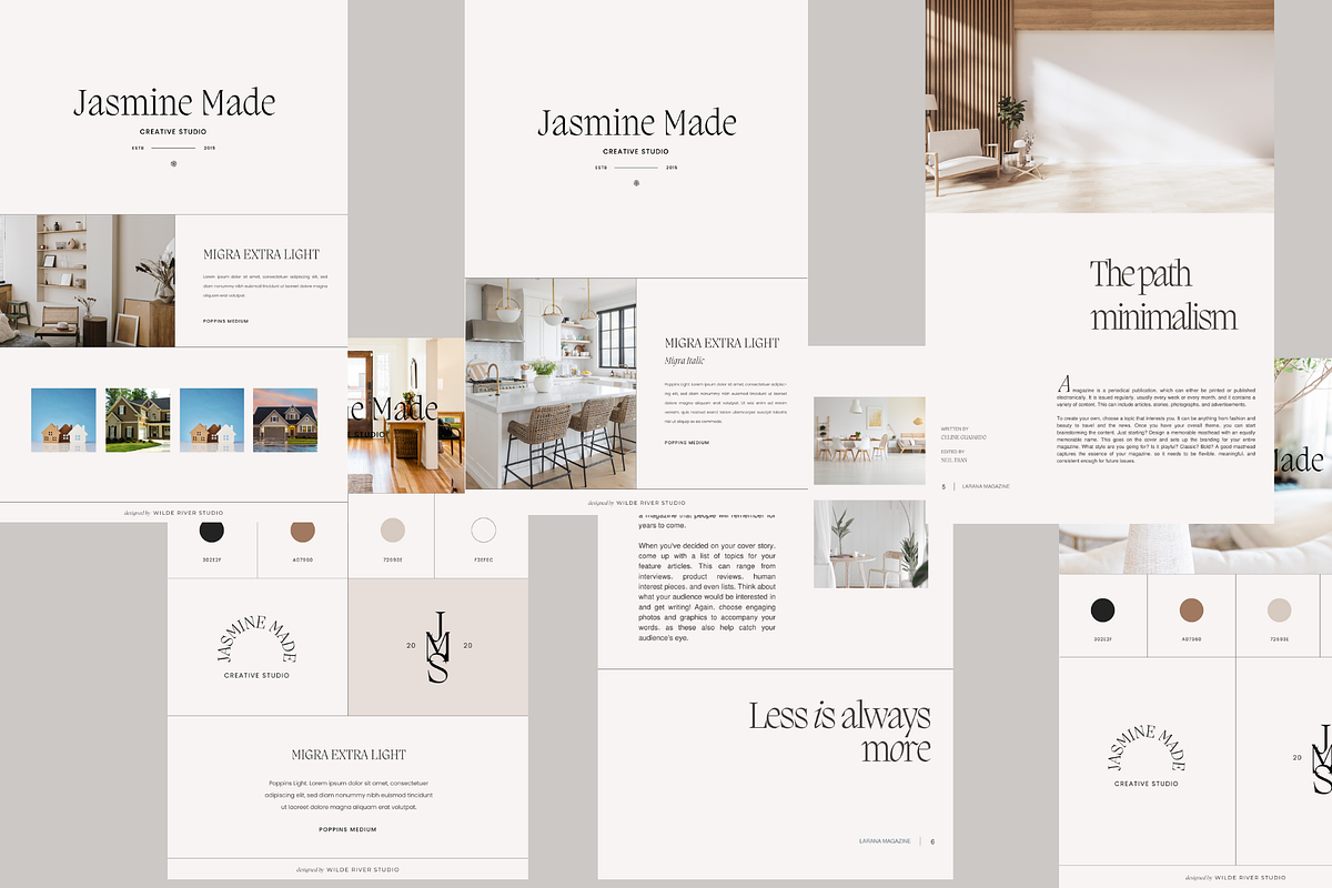 Brand kit and Mood Boards Canva, a Branding & Logo Template by Astro Magic Digital (Photo 2 of 3)