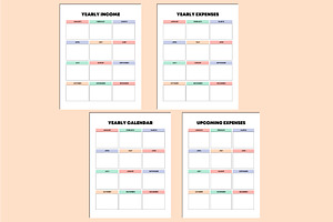 2024 Rainbow Budget Planner