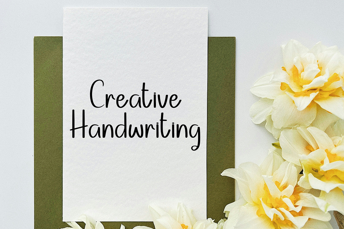 Simple Handwriting, a Handwritten Font by FreshTypeINK (Photo 7 of 8)