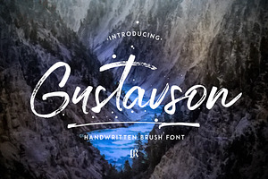 Gustavson Script Font