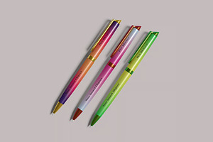 Pen Mockup, a Pens & Pencil Mockup by Se٧enStudio