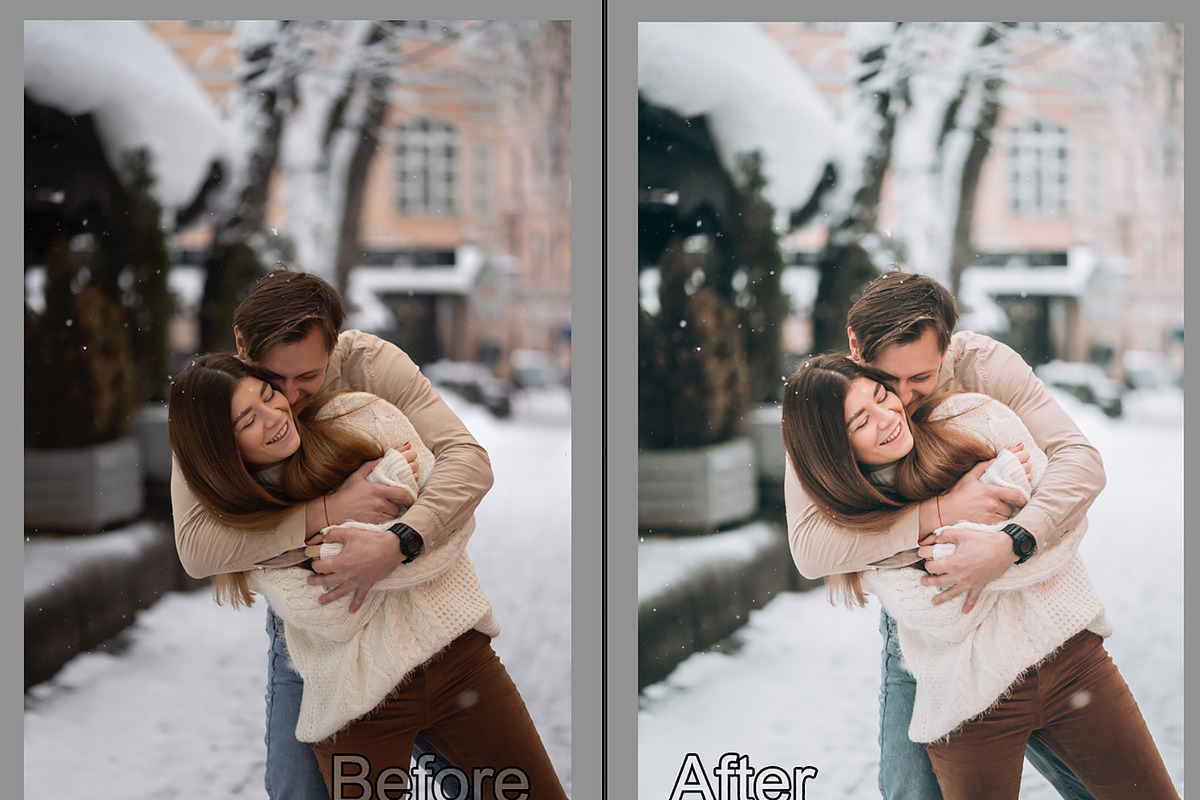 TOP10 Winter Film Lightroom Presets, an Action Add-On by Tekso (Photo 7 of 15)