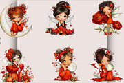Halloween Fairy PNG Clipart Bundle., an Animal Illustration by SVGArt (Thumbnail 2 of 5)