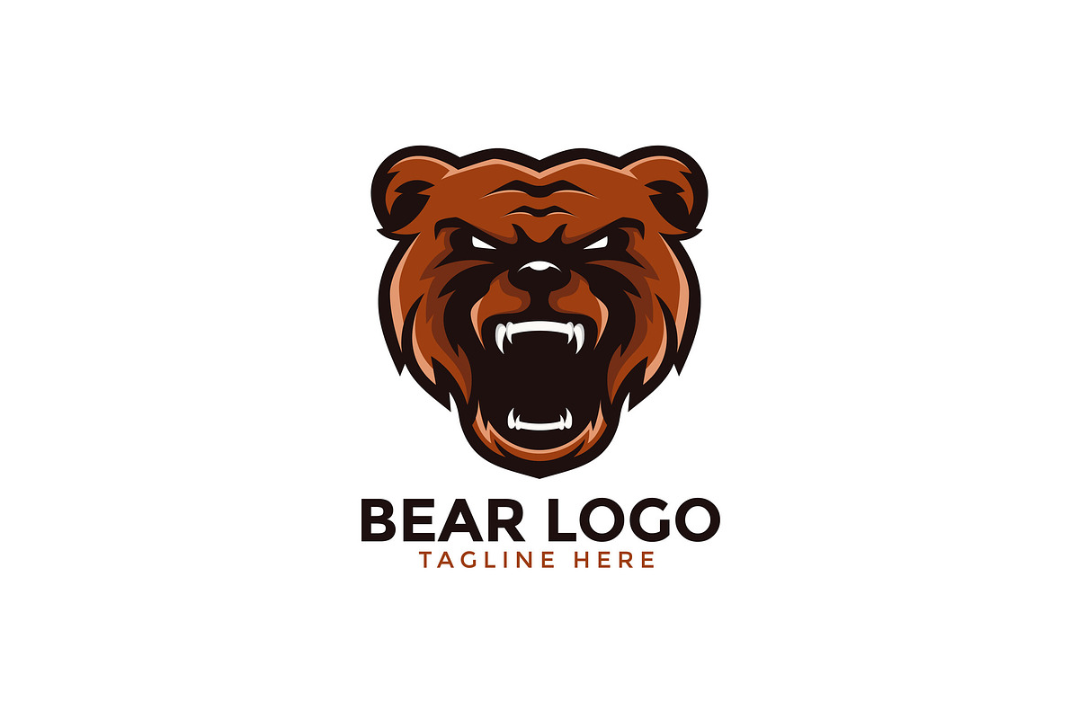 Bear Logo Design Vector Template, a Branding & Logo Template by alanwarstd