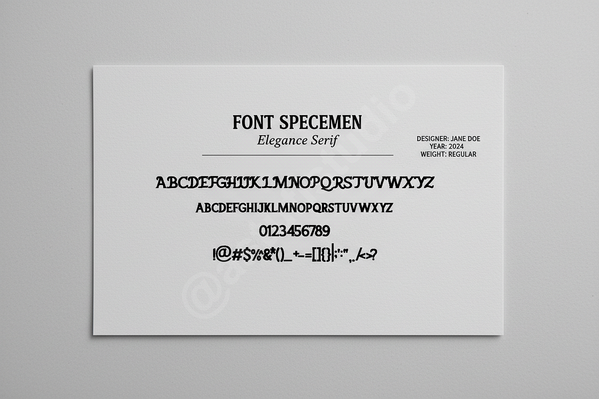 Gipu – Modern Serif Typeface for Lux, a Font by Astuti Studio (Photo 2 of 8)