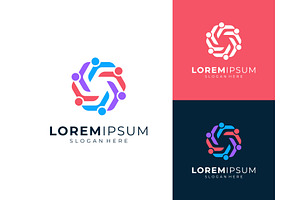 Community Group Logo, a Branding & Logo Template by ika trisiana