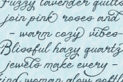 Sour Vinegar, a Handwritten Font by Nathatype (Thumbnail 2 of 11)