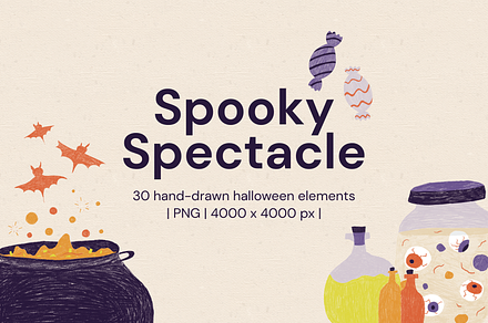 Spooky Spectacle: Halloween Elements