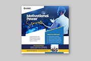 Motivational Power Seminar Flyer, a Flyer Template by antyalias store (Thumbnail 4 of 5)