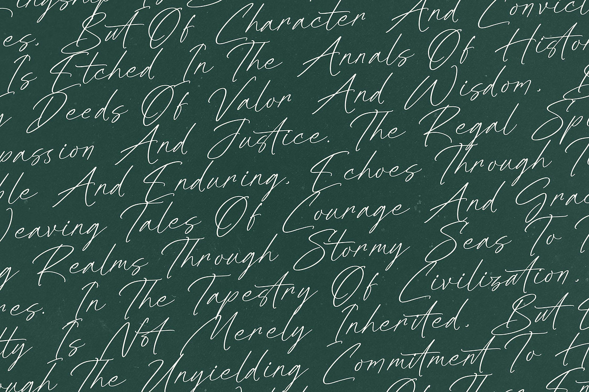 Dignity Justice Modern Script Font, a Script Font by Letterena Studios Script (Photo 9 of 15)