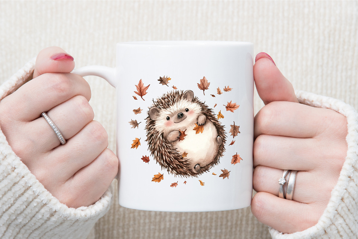 Cute Funny Woodland Animals Clipart, an Illustration by Sublimation Artist (Photo 5 of 6)