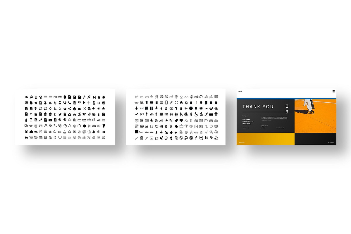 Humel - Business PowerPoint Template, a Presentation Template by Dens Creative Studio (Photo 6 of 6)