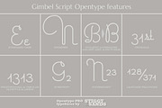 Gimbel Script, a Script Font by Stiggy & Sands (Thumbnail 4 of 5)