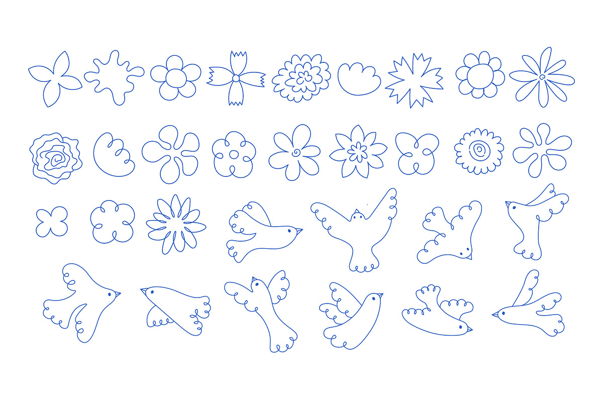 Bird Doodles & Vector Elements, a Graphic by so.ni.ka-store (Photo 5 of 13)
