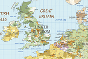 Political World Vector Map, an Illustration by Cartorical (Thumbnail 6 of 9)